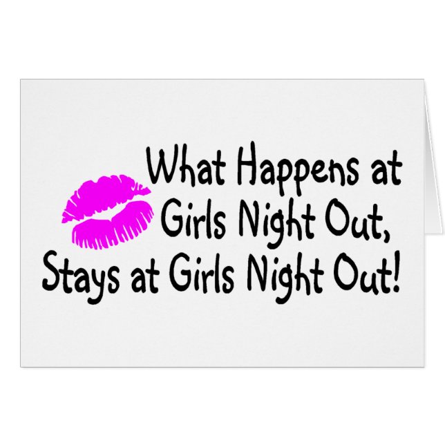 Qué sucede en la noche de los chicas hacia fuera (Anverso (Horizontal))