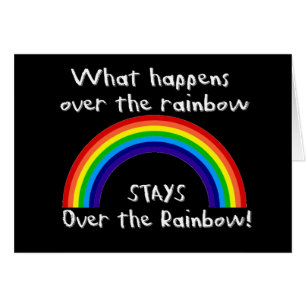 Qué sucede sobre el arco iris…