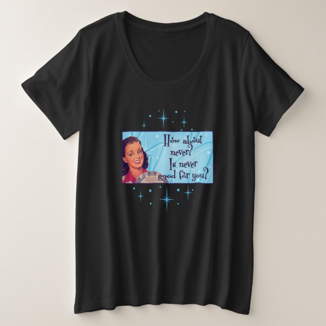 ¿Qué tal? Camiseta de talla grande (Anverso del diseño)