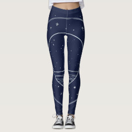 Qué tal "Regal Azure: Leggings de elegancia artíst