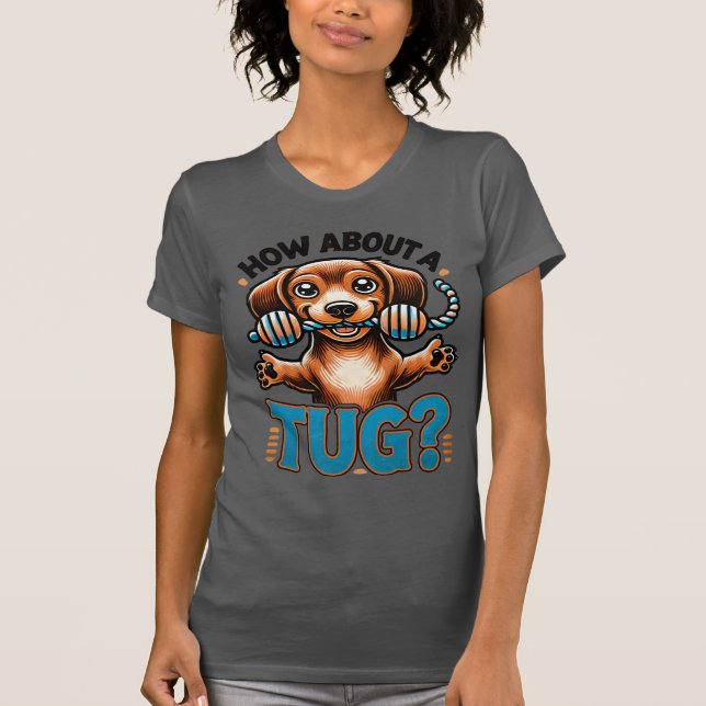¿Qué Tal Una Camiseta De Dachshund? (Anverso)