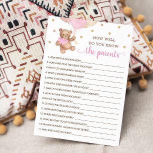 ¿Qué Tan Bien Conoce La Tarjeta De Oso De Teddy De
