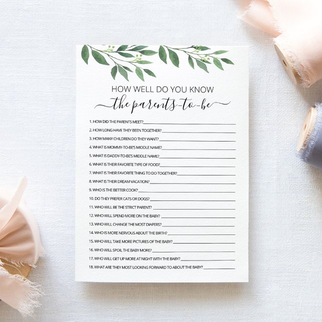 ¿Qué tan bien conoce la tarjeta de padres por hijo (Subido por el creador)