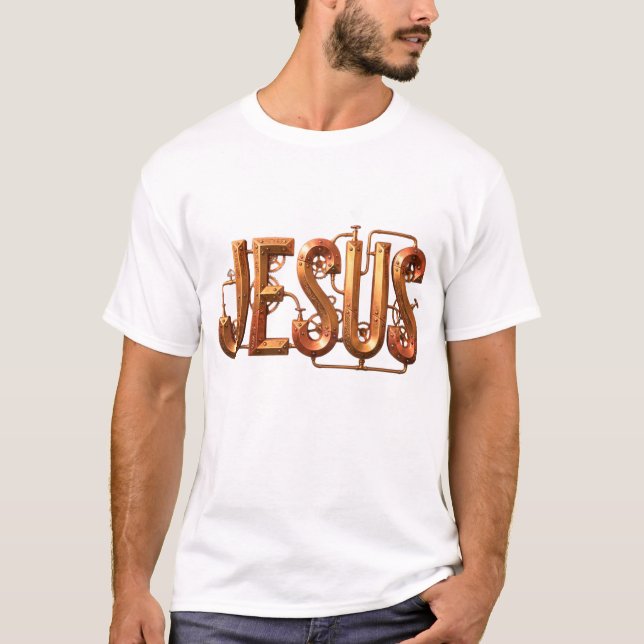 ¿Qué tan genial es esto? Una camiseta steampunk de (Anverso)