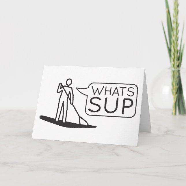 Qué tarjeta SUP (Anverso)