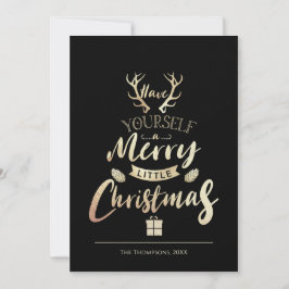 Que te tengas muy bien, Navidades pequeños, oro ne