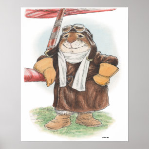 "Que tengas un buen día, Ace" Impresión de conejo