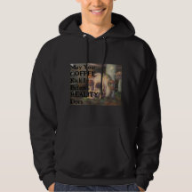 Que tu café se ponga delante de la sudadera de la 