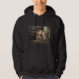 Que tu café se ponga delante de la sudadera de la 
