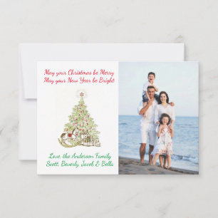 Que tu Navidad sea Feliz3x5Foto Tarjeta de Navidad
