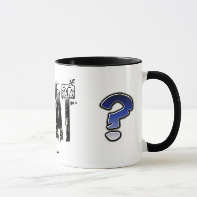 ¿Qué… usted dijo?  Taza (Derecha)