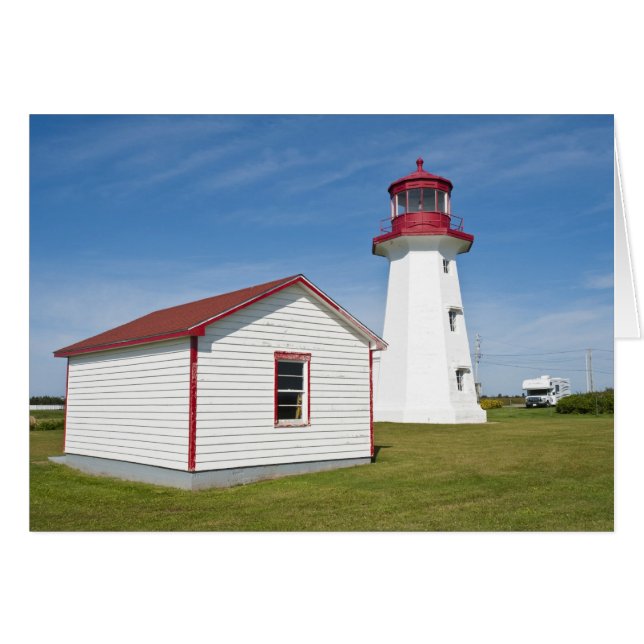 Quebec, Canadá. Faro de Cap D'Espoir. (Anverso (Horizontal))