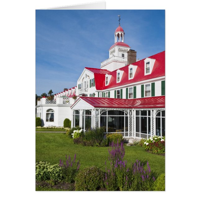 Quebec, Canadá. Hotel Histórico Tadoussac, 2 (Frente)