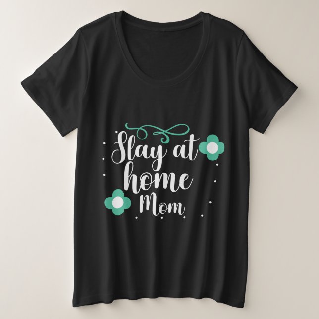 Quédate en casa, mamá (Anverso del diseño)