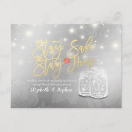 Quédate en Casa Quédate Seguro Anuncio de Posposic