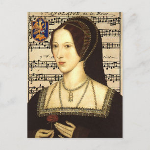 Queen Anne Boleyn - Postal vertical
