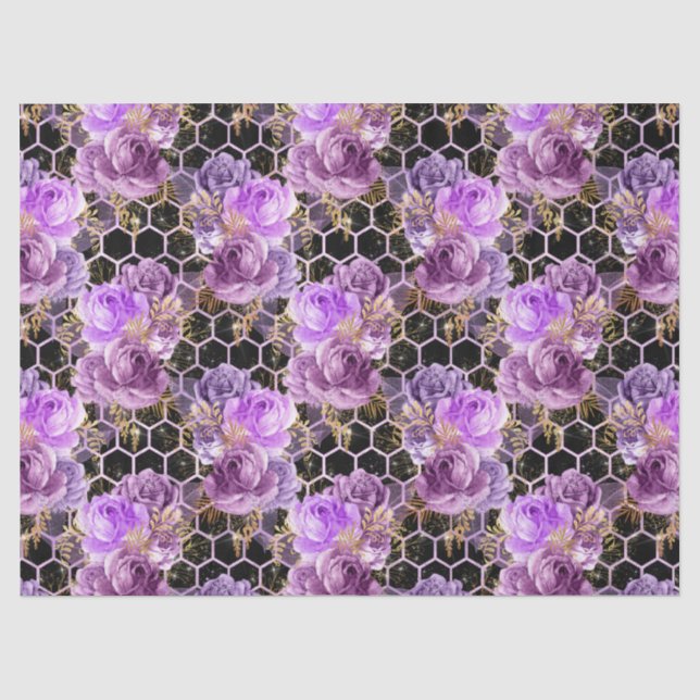 Queen Bee Series Diseño 16 Papel de tejidos (Anverso)