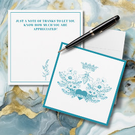 Queen Bee | Tarjeta de agradecimiento de Crown Bee