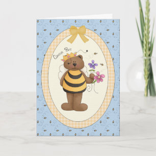 Queen Bee - Tarjeta de felicitación