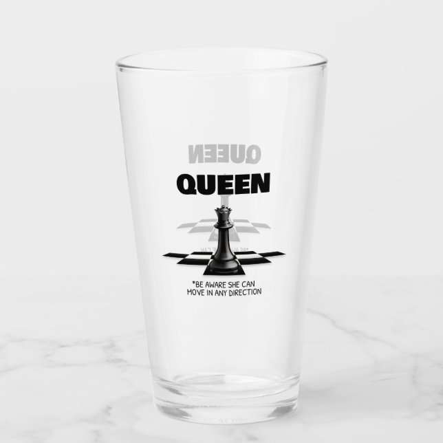 Queen Chess Tenga En Cuenta Que Puede Moverse En C (Anverso)