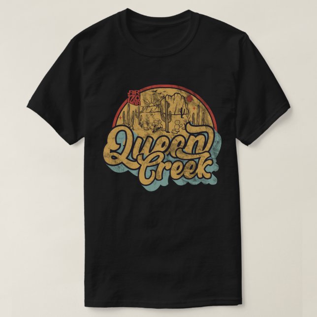 Queen Creek, camiseta de Arizona (Diseño del anverso)