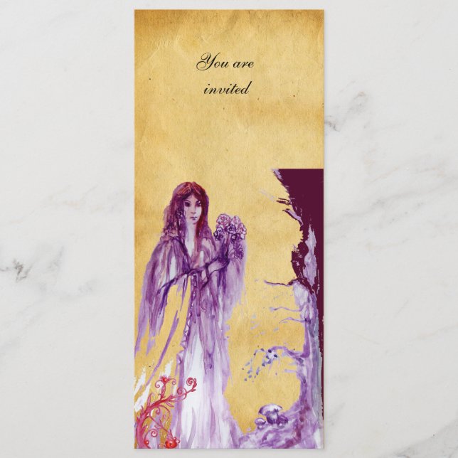QUEEN GUINEVERE, Programa de Fantasía de Pergamino (Anverso)