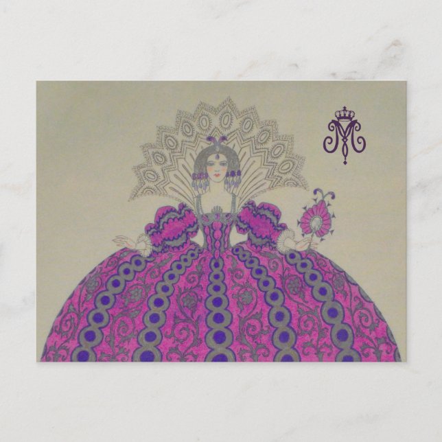 Queen Marie Antoinette ~ Postcard / Invitaciones (Anverso)