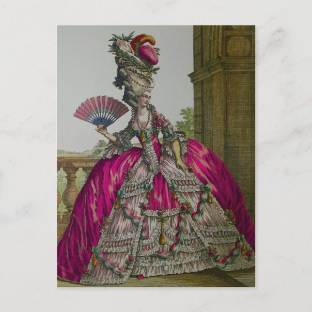 Queen Marie Antoinette ~ Postcard / Invitaciones (Anverso)