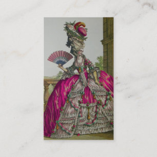 Queen Marie Antoinette ~ Tarjeta de visita