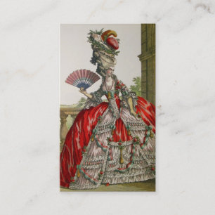 Queen Marie Antoinette ~ Tarjeta de visita
