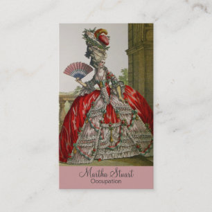 Queen Marie Antoinette ~ Tarjeta de visita