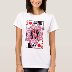 Queen of hearts Playera