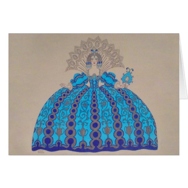Queen Plate ~ Art Paint Vintress Amor (Anverso (Horizontal))