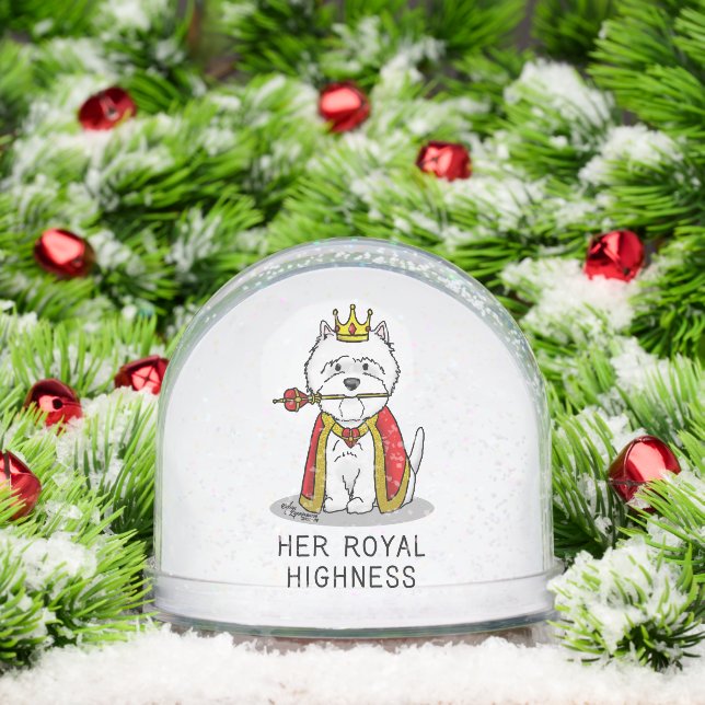 Queen Westie Dog West Highland White Terrier (Navidad)