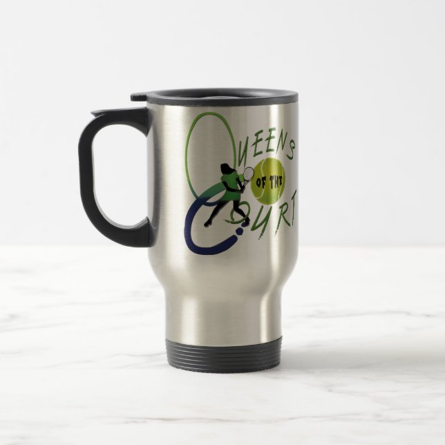 Queens de la taza de la corte (Izquierda)