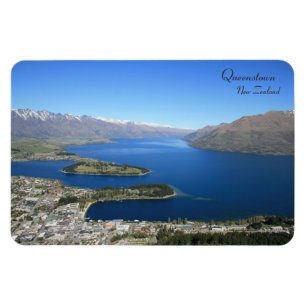 Queenstown del pico de Bob, Nueva Zelanda - imán