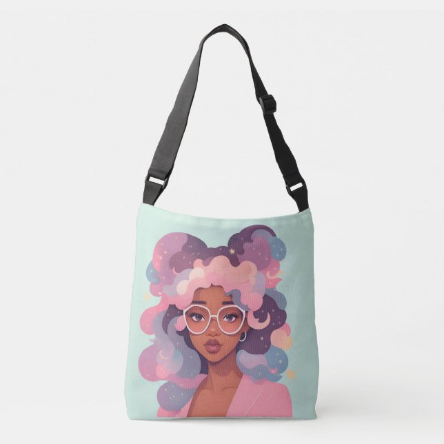 Queeny The Elegant - Bolsa de cuerpo cruzado (Anverso)