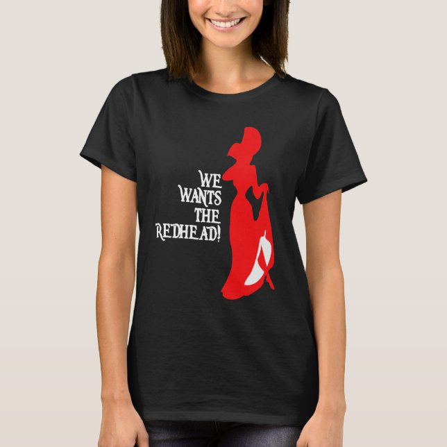 Queremos el redhead de la camiseta de Hanes (Anverso)