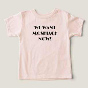 Queremos la camiseta de los chicas de niños Moshia