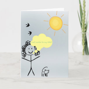 ¡QUERER DECIR HOLA!!! TARJETA