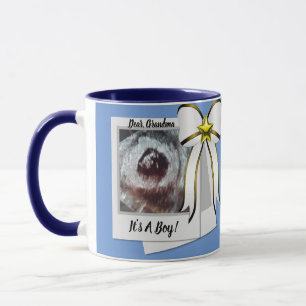 Querida abuela Azul / Copa de café de Invitación b