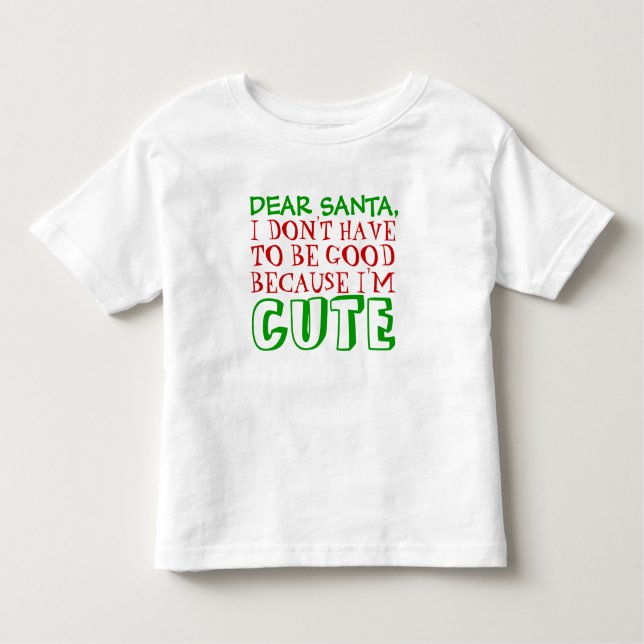 Querida camiseta de Santa Navidades (Anverso)