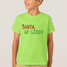 Querida camiseta de Santa Shirt, la graciosa camis