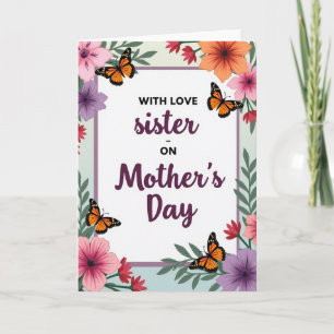 Querida Hermana Tarjeta del Día de las Madres