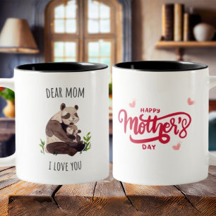 Querida mamá: "Te amo" por la taza del Día de la M