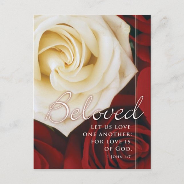 querida postal boda (Anverso)