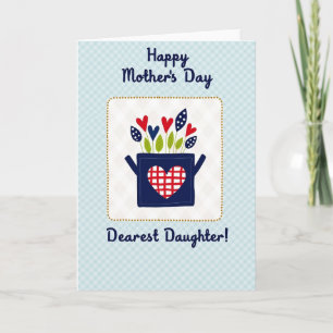 Querida tarjeta del día de la madre