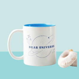 Querida taza del Universo - Minimalista Copa del D