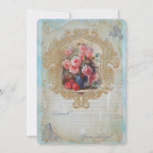 Queridísima - Tarjeta de Invitación / Tarjeta en B