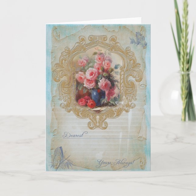 Queridísimos - Tarjeta de Felicitación (Anverso)